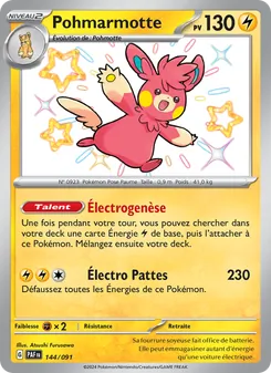 Pohmarmotte 144/091 — Paldean Fates / SVP Black Star Promos
