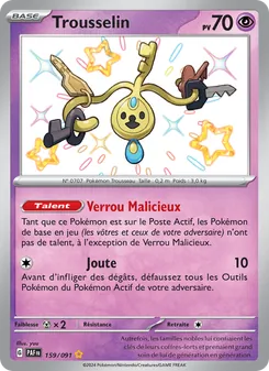 Trousselin 159/091 — Paldean Fates / SVP Black Star Promos