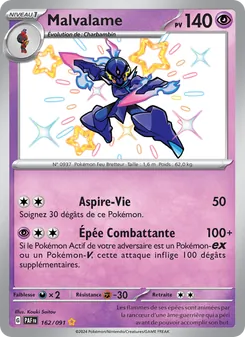 Malvalame 162/091 — Paldean Fates / SVP Black Star Promos