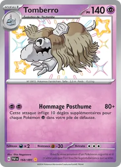 Tomberro 168/091 — Paldean Fates / SVP Black Star Promos