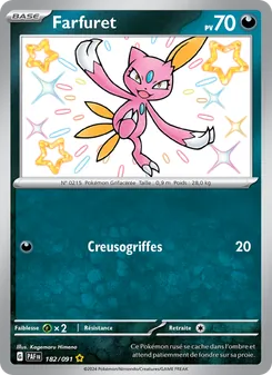 Farfuret 182/091 — Paldean Fates / SVP Black Star Promos