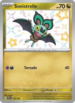Sonistrelle 194/091 — Paldean Fates / SVP Black Star Promos