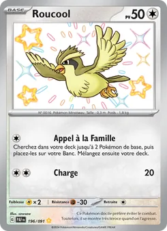 Roucool 196/091 — Paldean Fates / SVP Black Star Promos