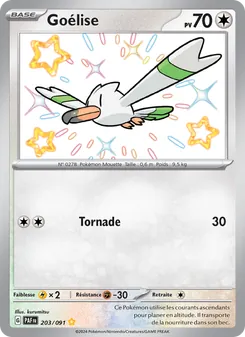 Goélise 203/091 — Paldean Fates / SVP Black Star Promos