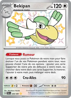 Bekipan 204/091 — Paldean Fates / SVP Black Star Promos