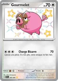 Gourmelet 207/091 — Paldean Fates / SVP Black Star Promos
