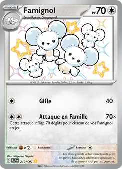 Famignol 210/091 — Paldean Fates / SVP Black Star Promos