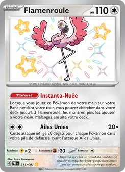 Flamenroule 211/091 — Paldean Fates / SVP Black Star Promos
