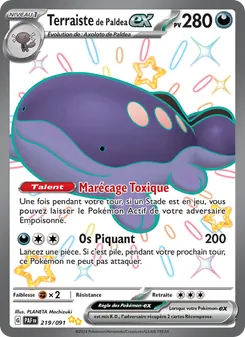 Terraiste de Paldea-ex 219/091 — Paldean Fates / SVP Black Star Promos