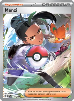 Menzi 238/091 — Paldean Fates / SVP Black Star Promos