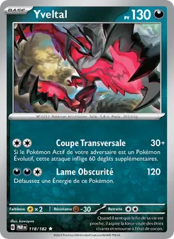 Yveltal 118/182 — Paradox Rift