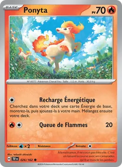 Ponyta 026/162 — Temporal Forces