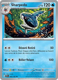 Sharpedo 043/162 — Temporal Forces