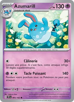 Azumarill 065/162 — Temporal Forces