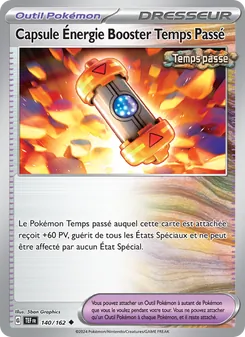 Capsule Énergie Booster Temps Passé 140/162 — Temporal Forces