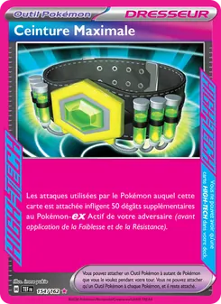 Ceinture Maximale 154/162 — Temporal Forces