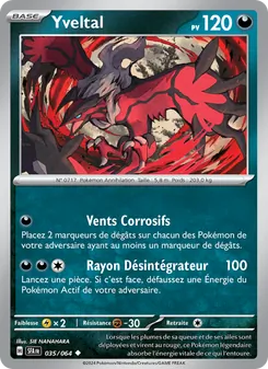 Yveltal 035/064 — Shrouded Fable