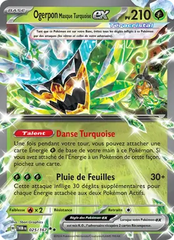 Ogerpon Masque Turquoise-ex 025/167 — Twilight Masquerade