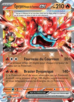 Ogerpon Masque du Fourneau-ex 040/167 — Twilight Masquerade