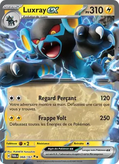 Luxray-ex 068/167 — Twilight Masquerade
