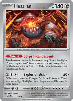 Heatran 123/167 — Twilight Masquerade