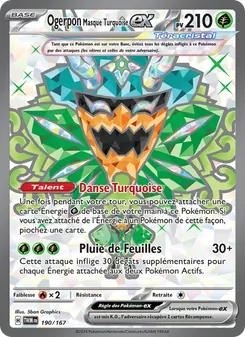 Ogerpon Masque Turquoise-ex 190/167 — Twilight Masquerade