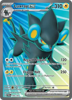 Luxray-ex 195/167 — Twilight Masquerade