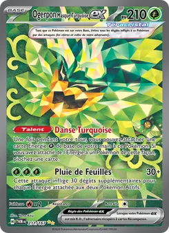 Ogerpon Masque Turquoise-ex 211/167 — Twilight Masquerade
