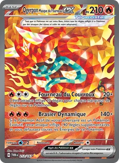 Ogerpon Masque du Fourneau-ex 212/167 — Twilight Masquerade