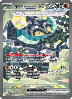 Ogerpon Masque de la Pierre-ex 215/167 — Twilight Masquerade