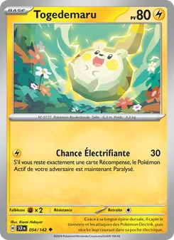 Togedemaru 054/142 — Stellar Crown
