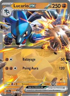 Lucario-ex 082/142 — Stellar Crown