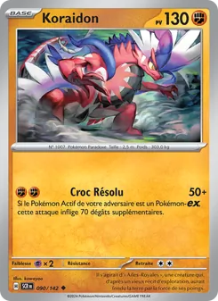 Koraidon 090/142 — Stellar Crown