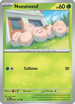Noeunoeuf 001/131 — Prismatic Evolutions