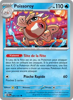 Poissoroy 021/131 — Prismatic Evolutions