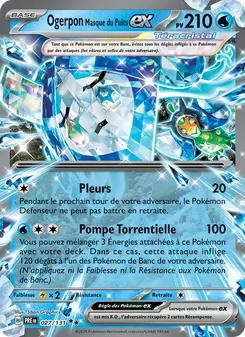 Ogerpon Masque du Puits-ex 027/131 — Prismatic Evolutions