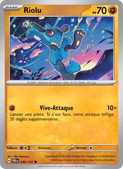 Riolu 050/131 — Prismatic Evolutions