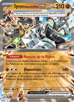 Ogerpon Masque de la Pierre-ex 058/131 — Prismatic Evolutions