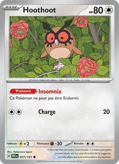 Hoothoot 077/131 — Prismatic Evolutions