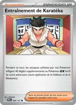 Entraînement de Karatéka 096/131 — Prismatic Evolutions