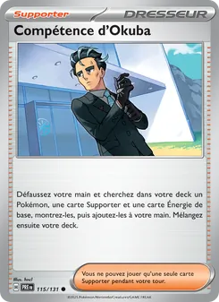 Compétence d'Okuba 115/131 — Prismatic Evolutions
