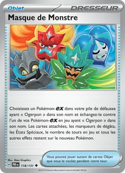 Masque de Monstre 118/131 — Prismatic Evolutions