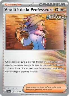 Vitalité de la Professeure Olim 120/131 — Prismatic Evolutions