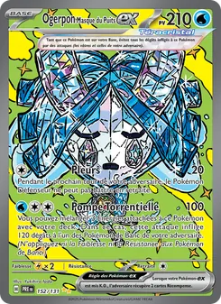 Ogerpon Masque du Puits-ex 152/131 — Prismatic Evolutions