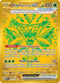 Ogerpon Masque Turquoise-ex 177/131 — Prismatic Evolutions