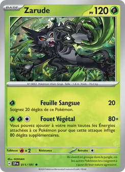 Zarude 011/191 — Surging Sparks