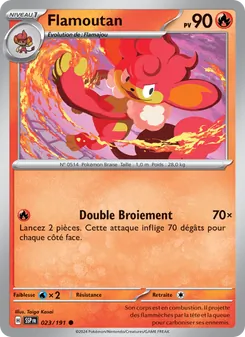 Flamoutan 023/191 — Surging Sparks