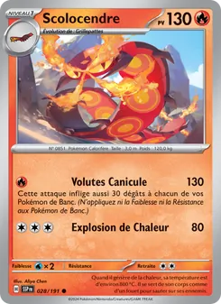Scolocendre 028/191 — Surging Sparks