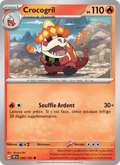 Crocogril 030/191 — Surging Sparks