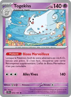 Togekiss 072/191 — Surging Sparks